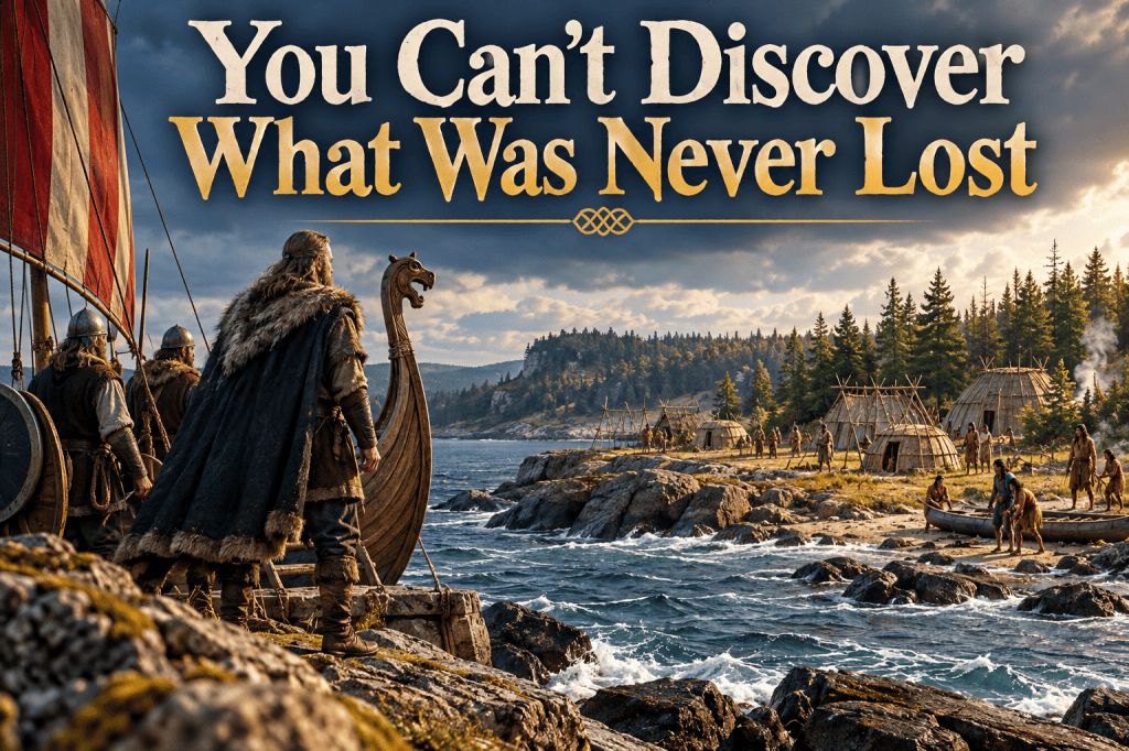 You Can’t Discover What Was Never Lost