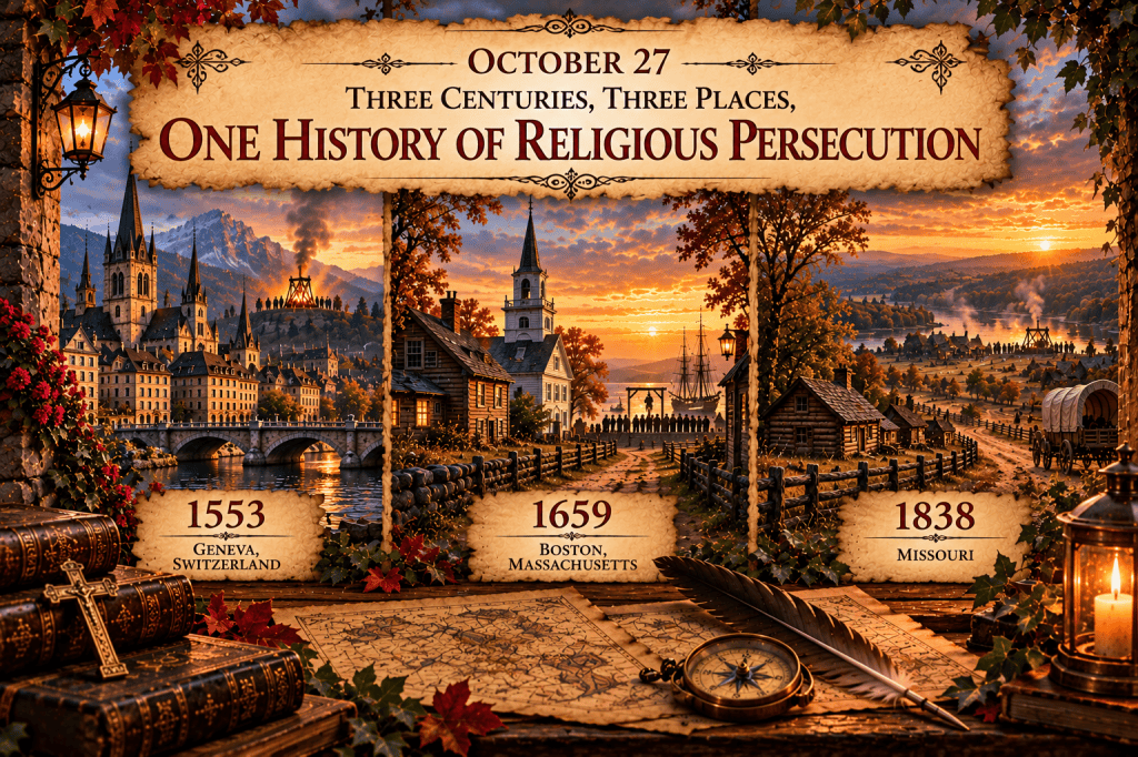 October 27: Three Centuries, Three Places, One History of Religious&nbsp;Persecution
