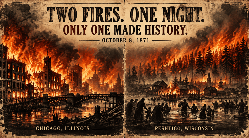 Two Fires. One Night. Only One Made History.