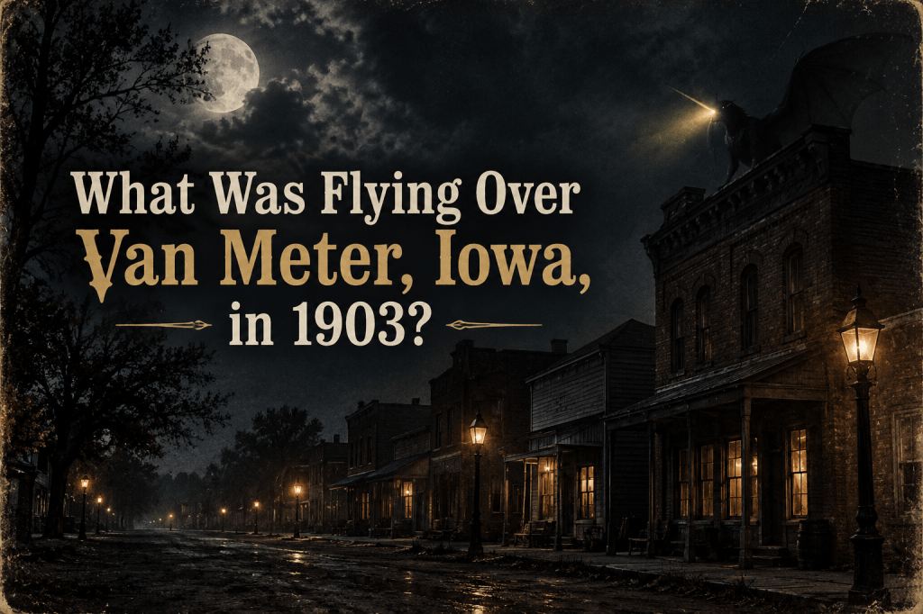 What Was Flying Over Van Meter, Iowa, in&nbsp;1903?